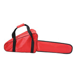 Maxbell Chainsaw Case Dustproof Multipurpose Zipper Chainsaw Carrying Bag for Travel Red