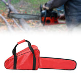 Maxbell Chainsaw Case Dustproof Multipurpose Zipper Chainsaw Carrying Bag for Travel Red