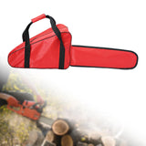 Maxbell Chainsaw Case Dustproof Multipurpose Zipper Chainsaw Carrying Bag for Travel Red