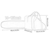 Maxbell Chainsaw Case Dustproof Multipurpose Zipper Chainsaw Carrying Bag for Travel Red