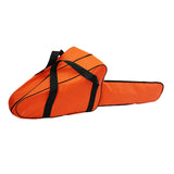 Maxbell Chainsaw Case Dustproof Multipurpose Zipper Chainsaw Carrying Bag for Travel Orange