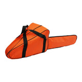 Maxbell Chainsaw Case Dustproof Multipurpose Zipper Chainsaw Carrying Bag for Travel Orange