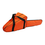 Maxbell Chainsaw Case Dustproof Multipurpose Zipper Chainsaw Carrying Bag for Travel Orange