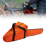 Maxbell Chainsaw Case Dustproof Multipurpose Zipper Chainsaw Carrying Bag for Travel Orange