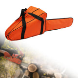 Maxbell Chainsaw Case Dustproof Multipurpose Zipper Chainsaw Carrying Bag for Travel Orange
