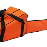 Maxbell Chainsaw Case Dustproof Multipurpose Zipper Chainsaw Carrying Bag for Travel Orange