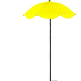 Maxbell Plant Umbrella with Metal Stake Weatherproof Sun Shade Cloth for Garden Beds Yellow