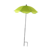 Maxbell Plant Umbrella with Metal Stake Weatherproof Sun Shade Cloth for Garden Beds Green