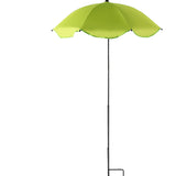 Maxbell Plant Umbrella with Metal Stake Weatherproof Sun Shade Cloth for Garden Beds Green