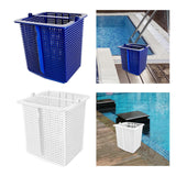 Maxbell Skimmer Basket Portable Reusable Cleaning Leaves Cleaning Tool Filter Basket Blue