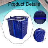 Maxbell Skimmer Basket Portable Reusable Cleaning Leaves Cleaning Tool Filter Basket Blue