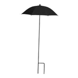 Maxbell Plant Umbrella Sunblock Reusable with Ground Stake Sturdy for Outdoor Plants Black