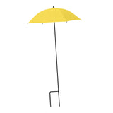 Maxbell Plant Umbrella Canopy Reusable Multifunctional Sturdy 20 inch Sun Protection Yellow