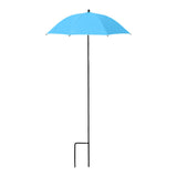 Maxbell Plant Umbrella Canopy Reusable Multifunctional Sturdy 20 inch Sun Protection Blue