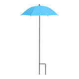 Maxbell Plant Umbrella Canopy Reusable Multifunctional Sturdy 20 inch Sun Protection Blue