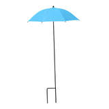 Maxbell Plant Umbrella Canopy Reusable Multifunctional Sturdy 20 inch Sun Protection Blue