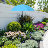 Maxbell Plant Umbrella Canopy Reusable Multifunctional Sturdy 20 inch Sun Protection Blue