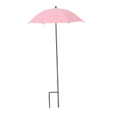 Maxbell Plant Umbrella Canopy Reusable Multifunctional Sturdy 20 inch Sun Protection Pink