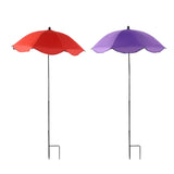 Maxbell Plant Sun Umbrella Flowers Sun Shade Cloth Block Sunlight for Bonsai Outdoor Purple