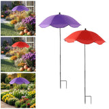 Maxbell Plant Sun Umbrella Flowers Sun Shade Cloth Block Sunlight for Bonsai Outdoor Purple
