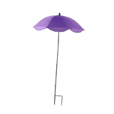 Maxbell Plant Sun Umbrella Flowers Sun Shade Cloth Block Sunlight for Bonsai Outdoor Purple