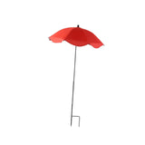 Maxbell Plant Sun Umbrella Flowers Sun Shade Cloth Block Sunlight for Bonsai Outdoor Red
