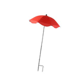 Maxbell Plant Sun Umbrella Flowers Sun Shade Cloth Block Sunlight for Bonsai Outdoor Red