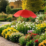 Maxbell Plant Sun Umbrella Flowers Sun Shade Cloth Block Sunlight for Bonsai Outdoor Red