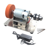 Maxbell Mini Belt Sander Low Noise Tool for Sharpening Metal Working DIY Woodworking