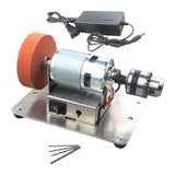 Maxbell Mini Belt Sander Low Noise Tool for Sharpening Metal Working DIY Woodworking