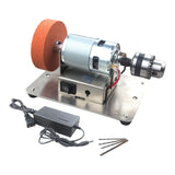 Maxbell Mini Belt Sander Low Noise Tool for Sharpening Metal Working DIY Woodworking
