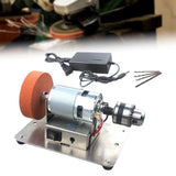 Maxbell Mini Belt Sander Low Noise Tool for Sharpening Metal Working DIY Woodworking