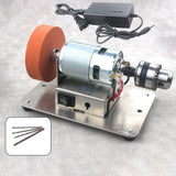 Maxbell Mini Belt Sander Low Noise Tool for Sharpening Metal Working DIY Woodworking