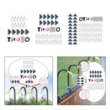Maxbell Drip Irrigation System Flexible Adjustable for Garden Plants Greenhouse Yard 5m Set