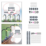 Maxbell Drip Irrigation System Flexible Adjustable for Garden Plants Greenhouse Yard 5m Set