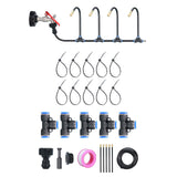 Maxbell Drip Irrigation System Flexible Adjustable for Garden Plants Greenhouse Yard 5m Set