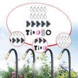 Maxbell Drip Irrigation System Flexible Adjustable for Garden Plants Greenhouse Yard 5m Set