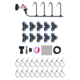 Maxbell Drip Irrigation System Flexible Adjustable for Garden Plants Greenhouse Yard 10m Set