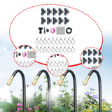 Maxbell Drip Irrigation System Flexible Adjustable for Garden Plants Greenhouse Yard 10m Set