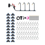 Maxbell Drip Irrigation System Flexible Adjustable for Garden Plants Greenhouse Yard 20m Set