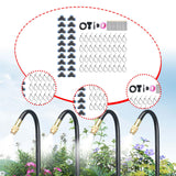 Maxbell Drip Irrigation System Flexible Adjustable for Garden Plants Greenhouse Yard 20m Set