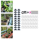 Maxbell Drip Irrigation System Flexible Adjustable for Garden Plants Greenhouse Yard 20m Set