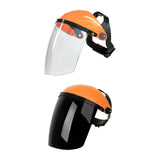 Maxbell Full Face Shield Reusable Face Mask for Grinding Construction Weeds Whacking Clear