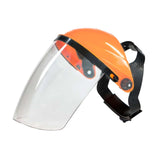 Maxbell Full Face Shield Reusable Face Mask for Grinding Construction Weeds Whacking Clear