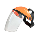 Maxbell Full Face Shield Reusable Face Mask for Grinding Construction Weeds Whacking Clear