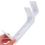 Maxbell Retractable Awning Bracket Hardware Repair Parts for Canopies Garden Outside White