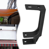 Maxbell Retractable Awning Bracket Hardware Repair Parts for Canopies Garden Outside Black
