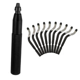 Maxbell Deburring Tool Set Anti Slip Removing Burr Hand Deburring and Trimming Knife