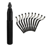 Maxbell Deburring Tool Set Anti Slip Removing Burr Hand Deburring and Trimming Knife