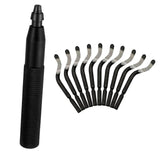 Maxbell Deburring Tool Set Anti Slip Removing Burr Hand Deburring and Trimming Knife